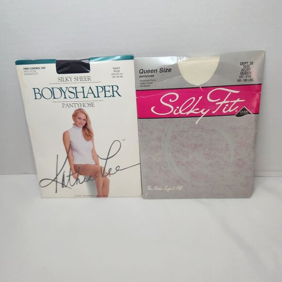 Vintage Panty Hose New in the package Plus Size 160-185 lbs - Picture 1 of 12